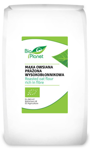 MĄKA OWSIANA PRAŻONA WYSOKOBŁONNIKOWA BIO 700 g