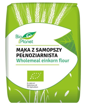 MĄKA Z SAMOPSZY PEŁNOZIARNISTA BIO 1 kg
