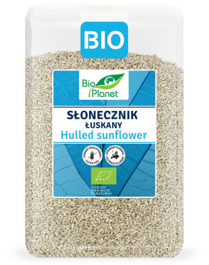 SŁONECZNIK ŁUSKANY BEZGLUTENOWY BIO 1,5 kg