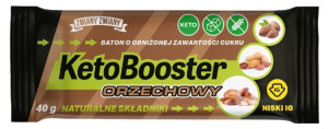 BATON ORZECHOWY KETO BOOSTER BEZGLUTENOWY 40 g