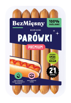 BEZMIĘSNE PARÓWKI PREMIUM 160 g