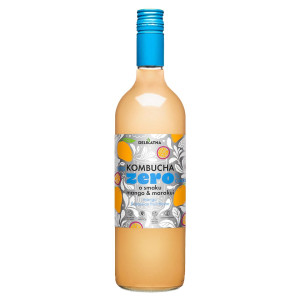 KOMBUCHA O SMAKU MANGO I MARAKUI BEZ CUKRU 750 ml