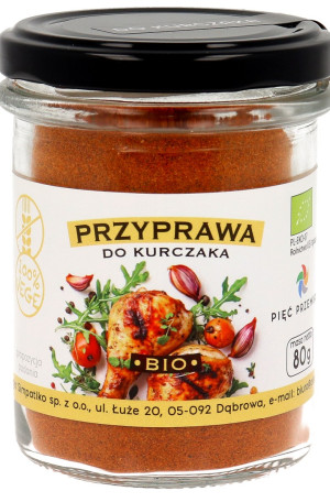 PRZYPRAWA DO KURCZAKA BEZGLUTENOWA BIO 80 g