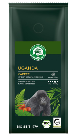 KAWA ZIARNISTA ARABICA/ROBUSTA UGANDA BIO 250 g