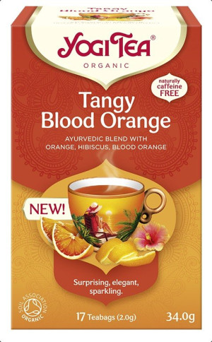 HERBATKA ORZEŹWIAJĄCA CZERWONA POMARAŃCZA (TANGY BLOOD ORANGE) BIO (17 x 2 g) 34 g