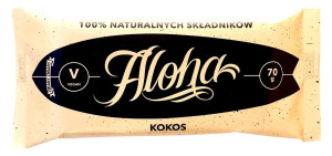 BATON BAKALIOWY Z KOKOSEM ALOHA BEZGLUTENOWY 70 g