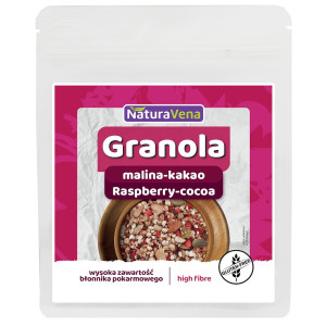 GRANOLA MALINA-KAKAO BEZGLUTENOWA 200 g