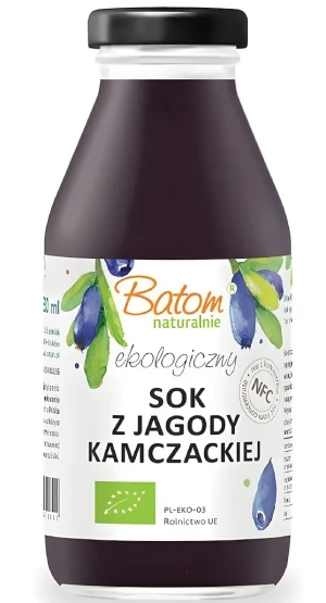 SOK Z JAGODY KAMCZACKIEJ NFC BIO 330 ml