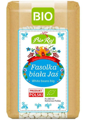 FASOLKA BIAŁA JAŚ BIO (POLSKA) 400 g