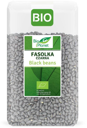FASOLKA CZARNA BIO 1 kg