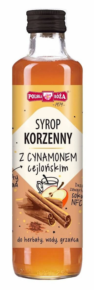 SYROP KORZENNY Z CYNAMONEM 250 ml