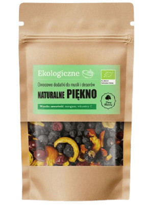 OWOCOWE DODATKI DO MUSLI I DESERÓW NATURALNE PIĘKNO BIO 20 g