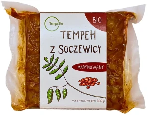 TEMPEH Z SOCZEWICY MARYNOWANY BIO 200 g