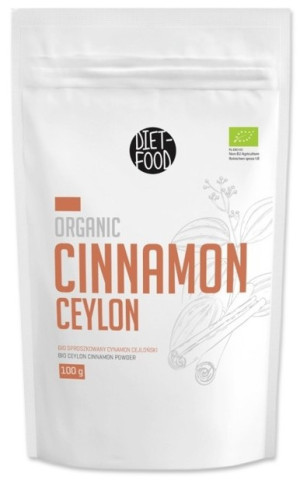 CYNAMON CEJLOŃSKI MIELONY BIO 100 g