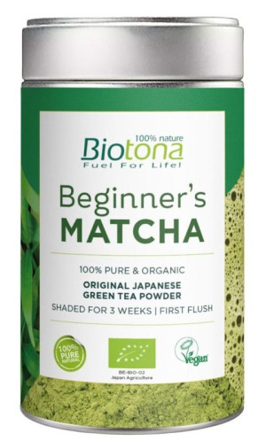 HERBATA ZIELONA MATCHA JAPOŃSKA BEGINNERS BIO 80 g