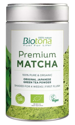 HERBATA ZIELONA MATCHA JAPOŃSKA PREMIUM BIO 80 g