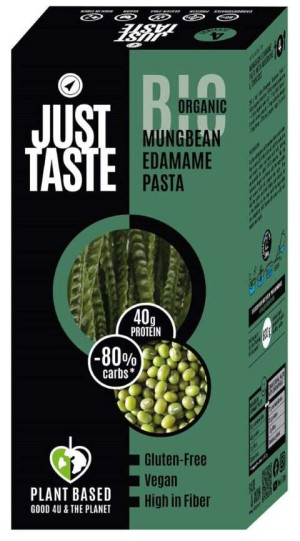 MAKARON PROTEINOWY Z SOI EDAMAME I FASOLI MUNG SPAGHETTI BEZGLUTENOWY BIO 250 g