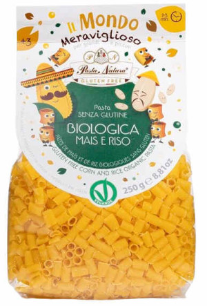 MAKARON BEZGLUTENOWY DLA DZIECI RURKA MINI BIO 250 g