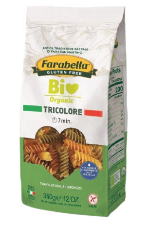 MAKARON TRÓJKOLOROWY ŚWIDERKI BEZGLUTENOWY BIO 340 g