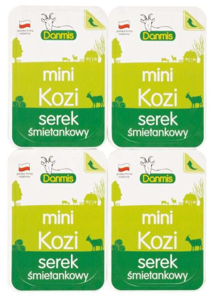 KOZI SEREK ŚMIETANKOWY MINI (4 x 32,5 g) 130 g