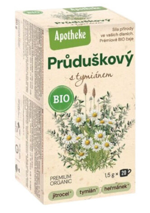 HERBATKA NA OSKRZELA Z TYMIANKIEM BIO (20 x 1,5 g) 30 g