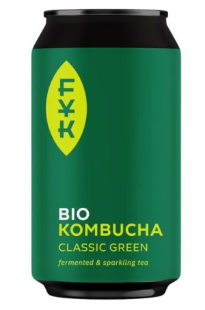 KOMBUCHA HERBATA ZIELONA BEZGLUTENOWA BIO 330 ml