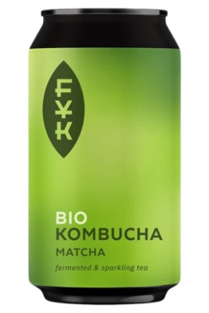 KOMBUCHA HERBATA MATCHA BEZGLUTENOWA BIO 330 ml