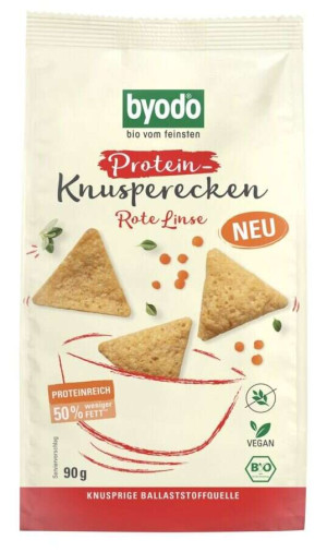 CHRUPKI PROTEINOWE Z SOCZEWICY SOLONE BEZGLUTENOWE BIO 90 g