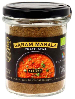 GARAM MASALA BEZGLUTENOWA BIO 70 g