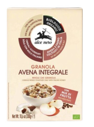 GRANOLA Z MIODEM I OWOCAMI BIO 300 g