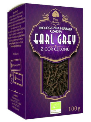HERBATA CZARNA LIŚCIASTA EARL GREY BIO 100 g