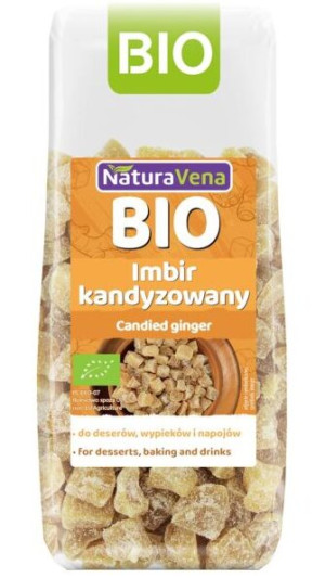 IMBIR KANDYZOWANY KOSTKA BIO 100 g