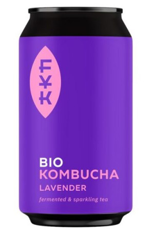 KOMBUCHA ZIELONA HERBATA Z LAWENDĄ BEZGLUTENOWA BIO 330 ml