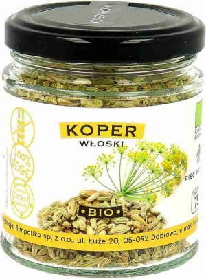 KOPER WŁOSKI SUSZONY BEZGLUTENOWY BIO 75 g