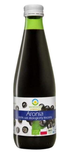 SOK Z ARONII NFC BEZGLUTENOWY BIO 300 ml