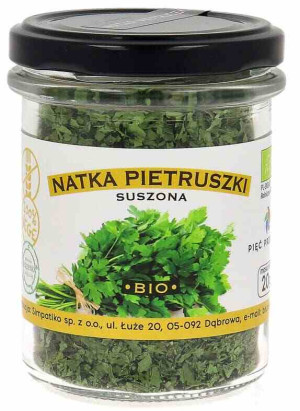 NATKA PIETRUSZKI SUSZONA BEZGLUTENOWA BIO 20 g