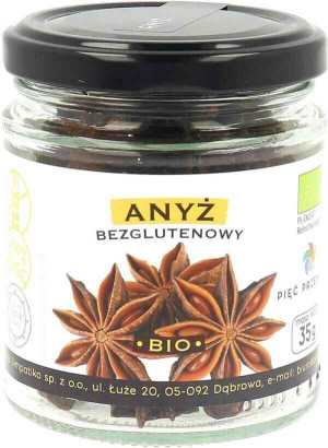 ANYŻ GWIAZDKOWY BEZGLUTENOWY BIO 35 g