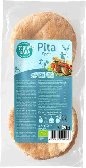 CHLEB PITA ORKISZOWY BIO 480 g