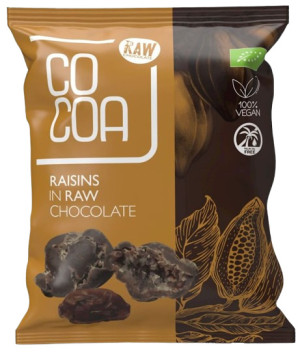 RODZYNKI W SUROWEJ CZEKOLADZIE BIO 70 g