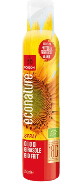 OLEJ SŁONECZNIKOWY W SPRAYU DO GOTOWANIA I SMAŻENIA BIO 250 ml