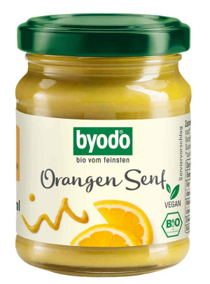 SOS MUSZTARDOWO - POMARAŃCZOWY BEZGLUTENOWY BIO 125 ml