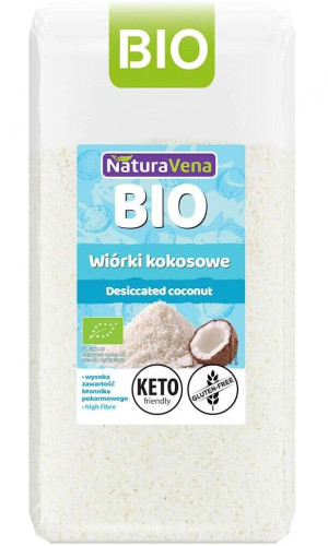 WIÓRKI KOKOSOWE BEZGLUTENOWE BIO 200 g