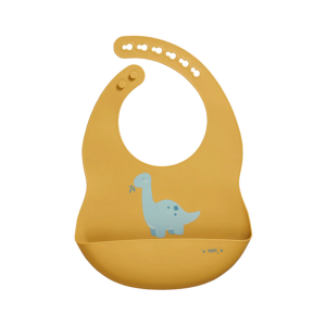 Saro Party Babete de Silicone Wild Dino