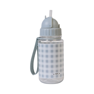 Saro Garrafa com Palhinha e Fita Vichy 400ml