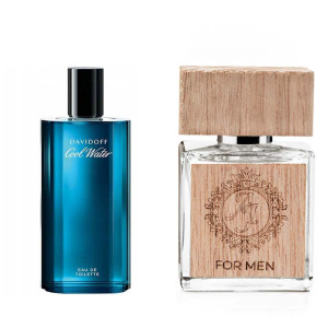 AJ Deluxe Wood 201 z inspiracji Davidoff - Cool Water Edt