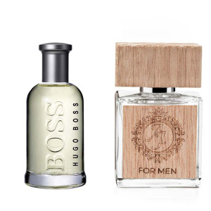 AJ Deluxe Wood 267 z inspiracji Hugo Boss - Szary Boss Bottled