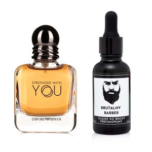 BB Olejek do brody - perfumowany 435 z inspiracji Armani - Stronger With You