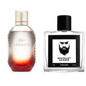 Brutalny Barber Woda Po Goleniu 314 z inspiracji Lacoste - Style in Play (Red)