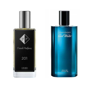 Zamienniki Perfum - Francuskie Perfumy 201 | Davidoff - Cool Water Edt inspirowane perfumy 33ml