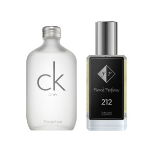 Zamienniki Perfum - Francuskie Perfumy 212 * | Calvin Klein - C.K. One (UNISEX) inspirowane perfumy 33ml